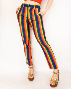 Cigarette Pants Rainbow